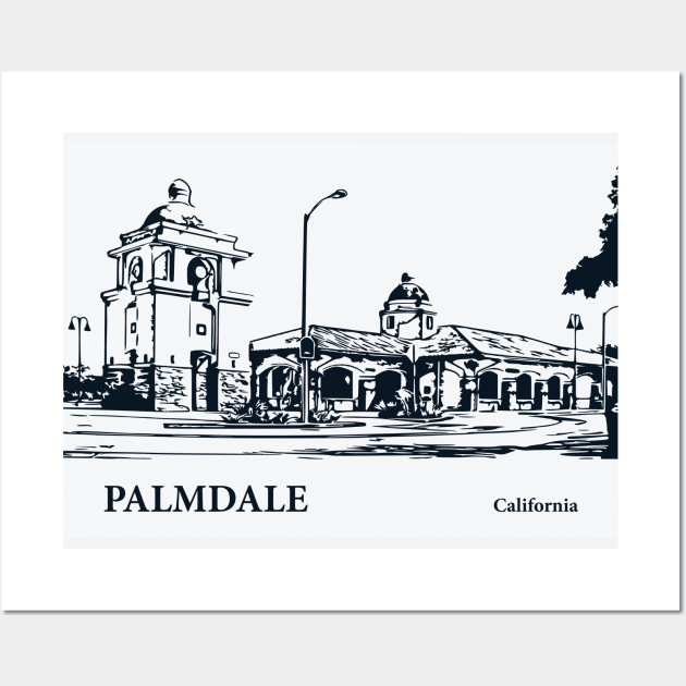 Palmdale - California Wall Art by Lakeric